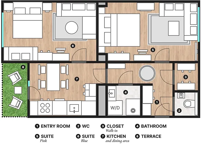 2-bedroom Next To Stadtpark *